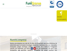 Tablet Screenshot of fumigranos.com